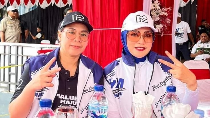 Para istri Paslon 2M